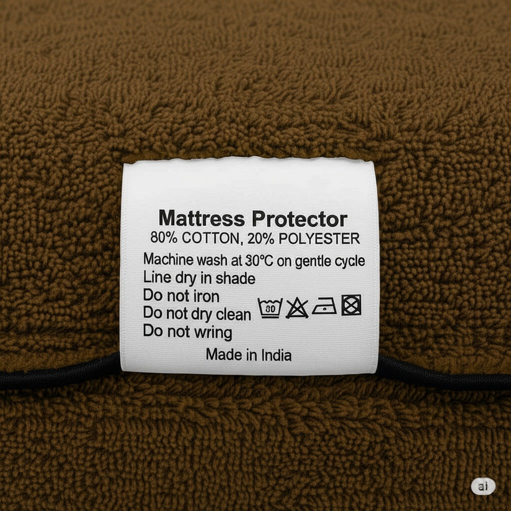 Waterproof, Soft & Breathable Fitted Bed Cover