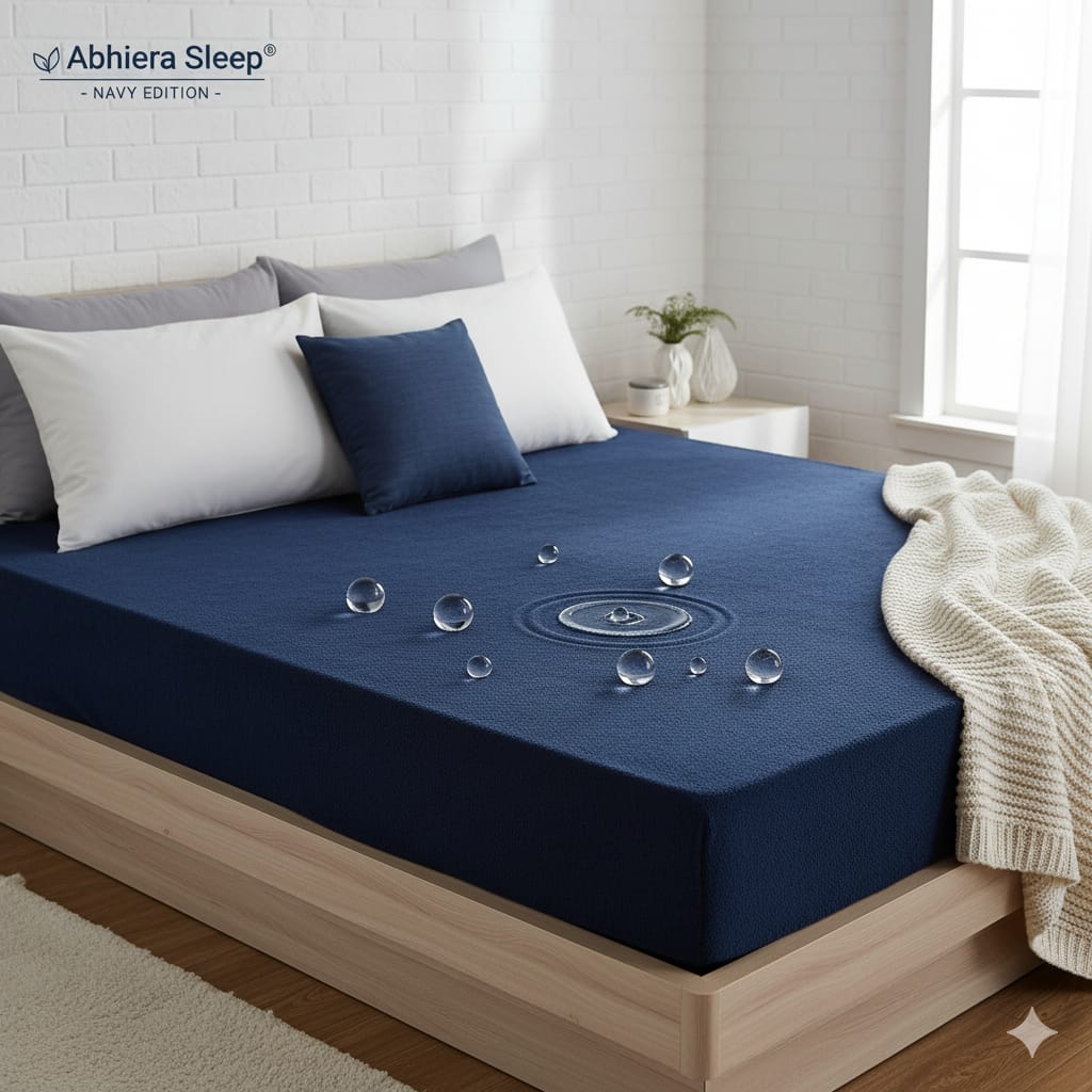 Waterproof, Soft & Breathable Fitted Bed Cover